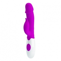 Pretty Love Peter - Vibrator clitoridian cu iepure din silicon (violet)